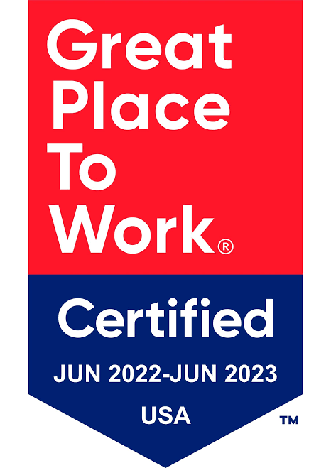 Certified Great Place to Work logo