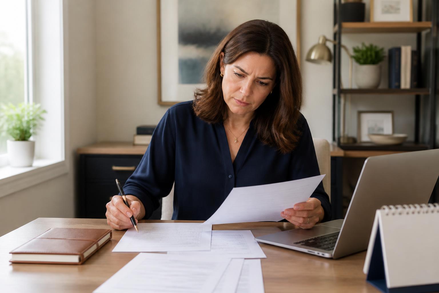 Solo qualitative moderator reviewing a participant screener and client notes